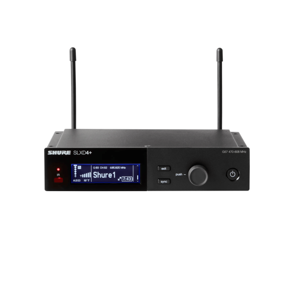 Shure SLXD14D+ dual wireless body pack system ( 數位無線腰包式系統 body pack system ) - Image 2