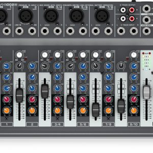 Behringer XENYX 1002B battery powered mixer