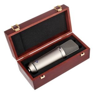 Alternative view of Neumann U87 Ai condenser microphone