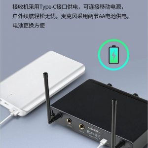 Takstar X3HH (雙無線手咪 UHF 系統) - Image 7