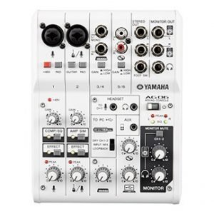 Alternative view of (已停產) Yamaha AG06 MIXING CONSOLE (音樂串流 / 網路直播)