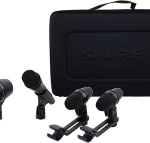 Shure PGADRUMKIT4 (4 piece drum microphone kit)