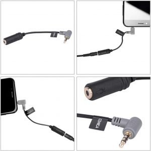 Comica CVM-SPX 3.5mm TRS to TRRS Adapter Microphone Adapter - Image 3