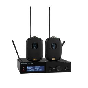 Shure SLXD14D+ dual wireless body pack system ( 數位無線腰包式系統 body pack system )