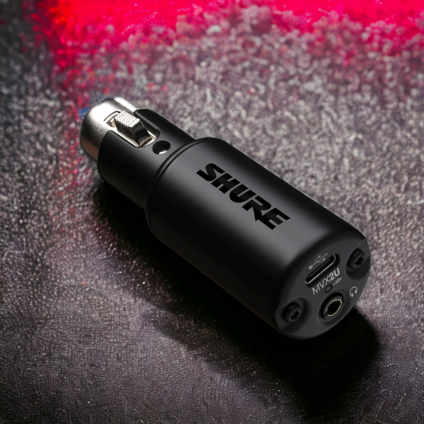 Shure MVX2U (XLR 至 USB 介面 / audio interface)