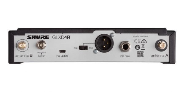 (已停產)Shure GLXD14R/85 Lavalier Wireless System (2.4Ghz digital) - Image 4