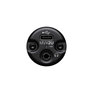 Alternative view of Shure MVX2U Gen 2 (digital audio interface)