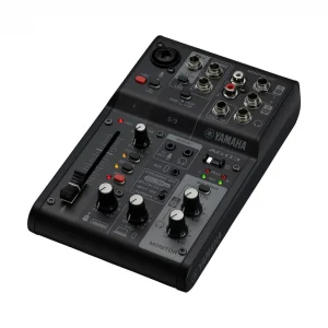 Alternative view of Yamaha AG03 MK2 3-Channel Live Streaming Loopback Audio USB Mixer (Black)