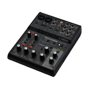 Alternative view of AG06 MK2 6-Channel Live Streaming Loopback Audio USB Mixer (Black)