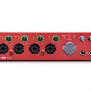 Alternative view of Focusrite Clarett+ 4PRE audio interface