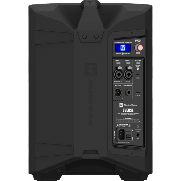 Electro-Voice EVERSE 8 專業可攜式擴音器 (IP43 防潑水認證,室內外皆適用) - Image 3