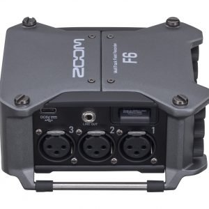Alternative view of ZOOM F6 field recorder