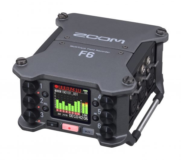 ZOOM F6 field recorder