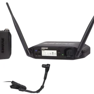 Shure GLXD14+/B98 (Digital Wireless Instrument System with BETA®98H Flexible Gooseneck Microphone)