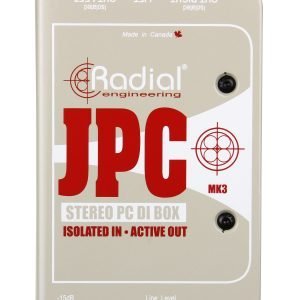 Radial JPC DI Box (Active Direct Box for Laptop Computers)