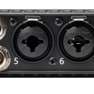 Alternative view of Sound Devices MixPre-10M (portable multitrack recorder)