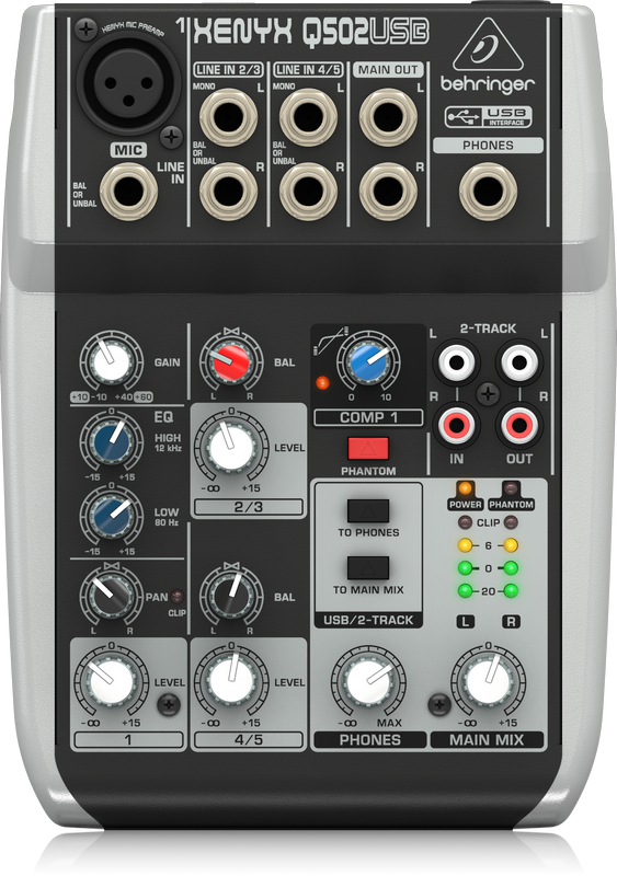 Behringer XENYX Q502USB mixer