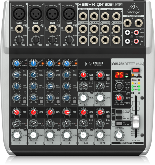 Behringer XENYX QX1202USB mixer