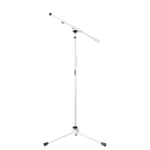 Shure 伸縮吊桿三腳咪架(白色)SH-TRIPODSTANDTBM-W