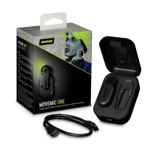 Shure MoveMic One (Single-Channel Wireless Lavalier Microphone)