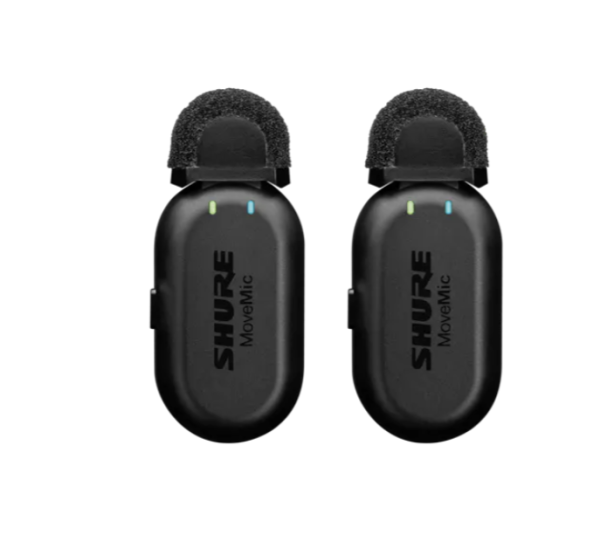 Shure MoveMic Two 雙頻道無線領夾式咪高峰系統 - Image 3