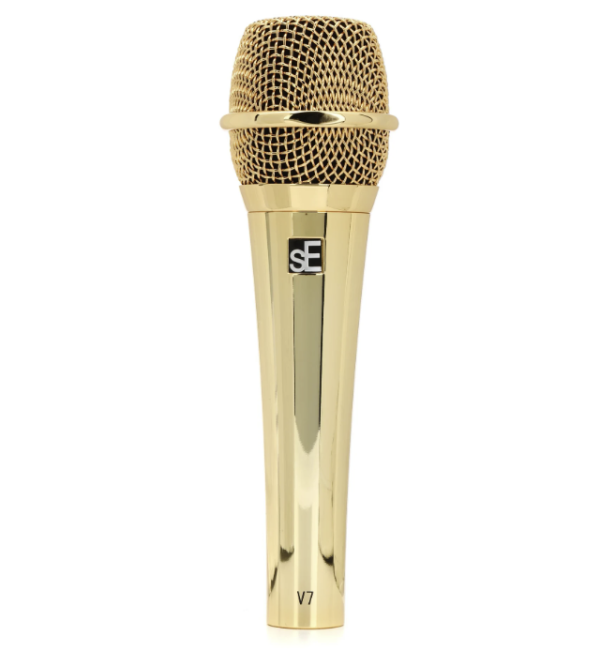 sE Electronics V7 Gold 手持式超心形動圈咪高峰(金色版)