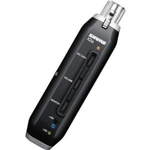 【已停產】Shure X2U (audio interface / USB microphone adapter with 48V phantom)