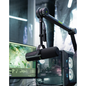 Shure by Gator (SH-BROADCAST1) Deluxe Articulating Desktop Microphone Boom Stand - Image 8