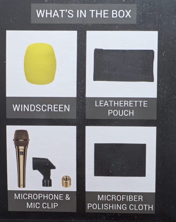sE Electronics V7 Gold 手持式超心形動圈咪高峰(金色版) - Image 6