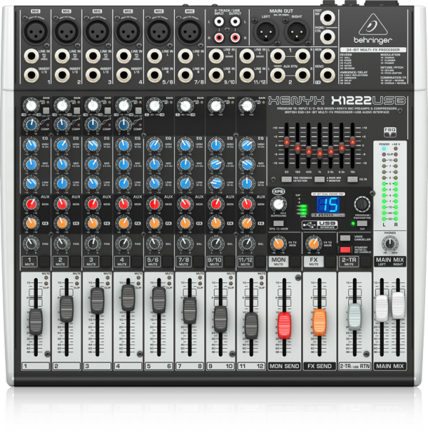 Behringer XENYX X1222USB mixer