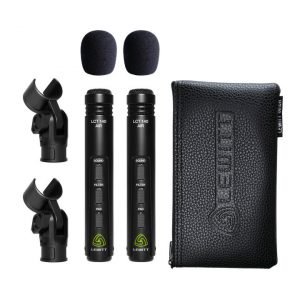 Alternative view of Lewitt LCT 140 AIR stereo pair (matched microphone)