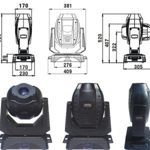 Alternative view of 搖頭燈 moving head light #9