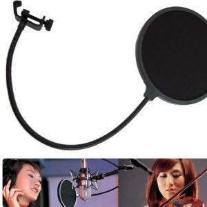Alternative view of 咪檔 口水擋 microphone pop filter / 雙層 / 阻擋噴咪聲 / 錄音咪必備
