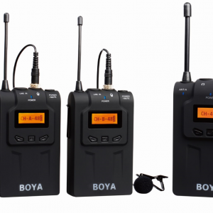 BOYA BY-WM8 wireless microphone for filmaking
