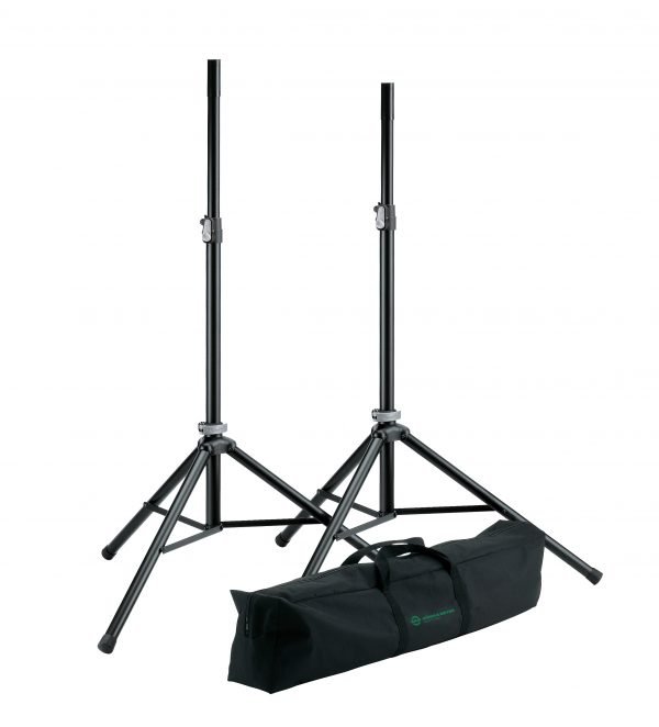 K&M 21449-000-55 speaker stand 套裝（一對連手提袋)