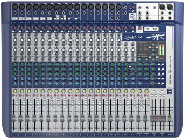 Soundcraft Signature 22 mixer