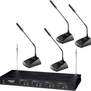 Takstar 四頻道會議無線咪 | conferencing gooseneck microphone