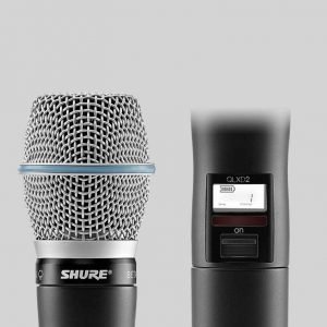 Shure BETA 87A with QLXD2 Handheld Transmitter