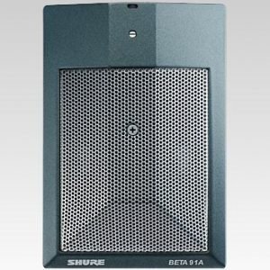 Shure Beta 91A half-cardioid condenser microphone