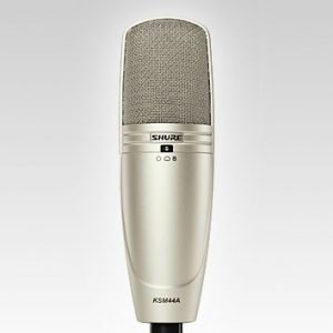 Shure KSM44A multi-pattern large dual diaphragm mic