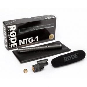 RØDE NTG1 condenser shotgun video microphone NTG-1