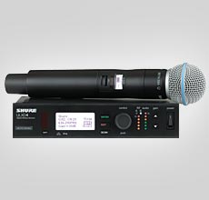 Shure ULXD24/B58Handheld Wireless System Handheld ULX-D 無線咪