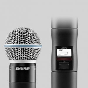 Shure BETA 58A with QLXD2 Handheld Transmitter