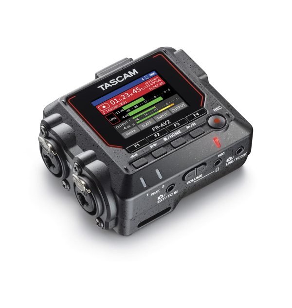 Tascam FR-AV2 32-bit Float 雙路錄音 + 時碼產生器調音台
