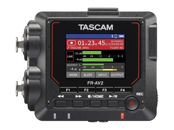 Tascam FR-AV2 32-bit Float 雙路錄音 + 時碼產生器調音台 - Image 4