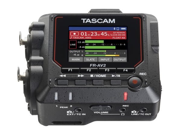 Tascam FR-AV2 32-bit Float 雙路錄音 + 時碼產生器調音台 - Image 9
