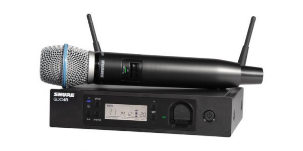 Shure GLXD24R/B87A (2.4Ghz 無線手咪系統)