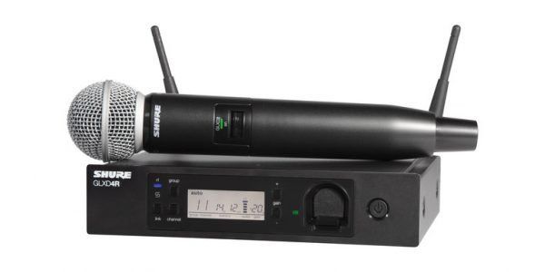 Shure GLXD24R/SM58 2.4Ghz Handheld Wireless System