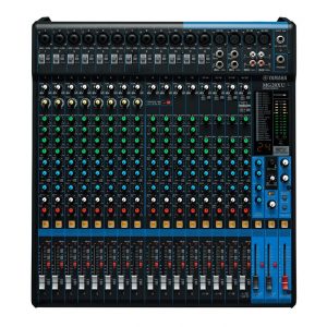 Alternative view of Yamaha MG20XU mixing console