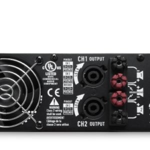 Alternative view of QSC RMX 1450a (Two-Channel Power Amplifier)